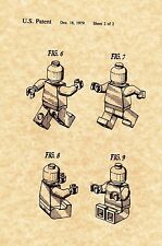 Patent print lego for sale  Aberdeen