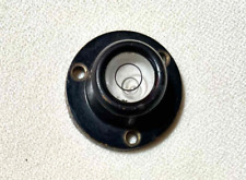 Vintage Minúsculo 1/2” Diâmetro Bolha de Metal Pintada de Preto Nível 1” Base 3 Furos, usado comprar usado  Enviando para Brazil