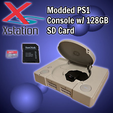 Consola PlayStation PS1 con kit Xstation, tarjeta SD de 128 GB y montaje impreso en 3D, usado segunda mano  Embacar hacia Argentina