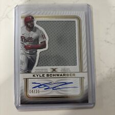 2023 Topps Definitive Baseball Kyle Schwarber Auto Relic /30 Phillies for sale  Shipping to South Africa