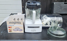 MAGIMIX 4200 PREMIUM FOOD PROCESSOR IN WHITE WITH MANY ACCESSORIES for sale  Shipping to South Africa