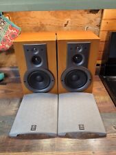 YAMAHA NX-GX500 Bookshelf Speaker Pair Woodgrain Tested Sound Good  for sale  Shipping to South Africa