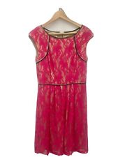Fuschia lace dress for sale  BEACONSFIELD