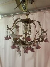 Vintage capodimonte chandelier for sale  Jersey City