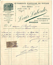 Bordeaux invoices 1903. d'occasion  Expédié en Belgium