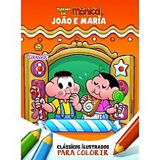 Turma da Mônica Clássicos Ilustrados para Colorir João e Maria em Português comprar usado  Brasil 