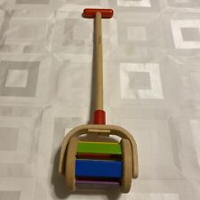 Usado, Juguete PlanToys Clásico de Madera Walk N Roll para Niños Pequeños Preescolar Push Long segunda mano  Embacar hacia Argentina