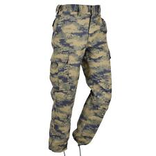 Original Turkish army blue digital camo tactical pants ripstop combat trousers, used for sale  Shipping to South Africa