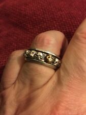 Silver skulls chunky for sale  BARROW-IN-FURNESS