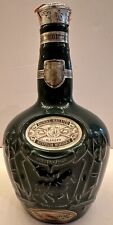 Botella de cerámica real Chivas Green Royal Salute 21 años de Spode. vacío. segunda mano  Embacar hacia Argentina