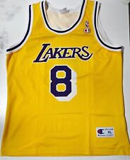 Camiseta 1996-97 Kobe Bryant Los Angeles LA Lakers Champion Vintage Anos 90 Tamanho 48 XL comprar usado  Enviando para Brazil