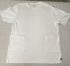 Camiseta masculina Stitches Medical de dois bolsos tamanho XL branca 100% algodão feita nos EUA, usado comprar usado  Enviando para Brazil