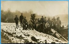 Cpa photo soldats d'occasion  Fagnières