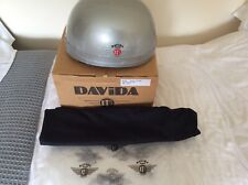 Davida Classic Pudding  Basin Helmet(M) + Box + Dust Bags for sale  Shipping to South Africa