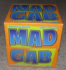 Mad Gab Adult Party Juego de Mesa Parche Productos 1996, 1998 Completo con Instrucciones segunda mano  Embacar hacia Mexico