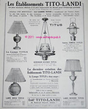 Tito landi lampe d'occasion  Cires-lès-Mello