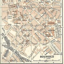 Bourges plan ville d'occasion  Quimper