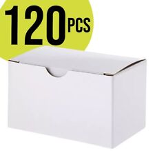 Uline Business Card Boxes 120 Pack 3 1⁄2 x 2 x 2 White Chipboard Tuck Flap for sale  Shipping to South Africa