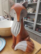 Ceramic fox statue for sale  OSWESTRY