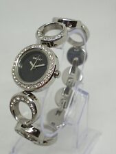 Relógio feminino DKNY Donna Karan New York NY-3778 24mm cristal acento comprar usado  Enviando para Brazil