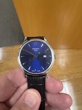 Novo relógio masculino Tissot T-Classic Tradition mostrador azul comprar usado  Enviando para Brazil