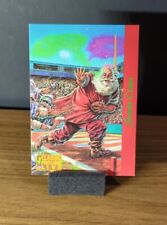 1993 Classic Proline Live NFL Santa Claus Football Promo Card #Santa, used for sale  Shipping to South Africa