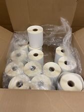 13 rolos em branco liso direto etiquetas térmicas 4” x 3” 500/rolo (6.500 etiquetas no total) comprar usado  Enviando para Brazil