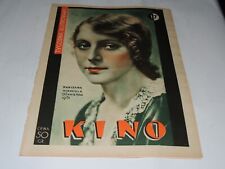 Kino 17/1931 Polish magazine Evelyn Holt, Conrad Nagel Juliette Compton A Menjou na sprzedaż  PL