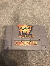 Fatal Fury Special (Super Nintendo, 1993) Etiqueta Personalizada Funcionando Apenas Jogo, usado comprar usado  Enviando para Brazil