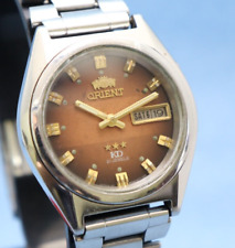 De colección Orient Day Date movimiento automático no. 46943 Reformado Reloj Hombre segunda mano  Embacar hacia Argentina