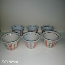 Usado, 6 tazas de café de porcelana vintage, fabricadas en China desde hace más de veinte años segunda mano  Embacar hacia Argentina