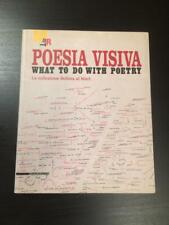 Poesia visiva 2010 usato  Roma