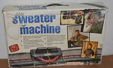 Máquina de suéter Bond incrível máquina de tricô completa na caixa manual, usado comprar usado  Enviando para Brazil
