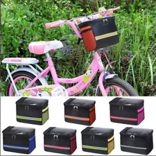 Kids Bike MTB Front Handlebar Bicycle Storage Bag Bar Basket Bike Accessories US, used for sale  Shipping to South Africa