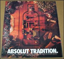 Usado, 1995 Absolut Tradition Absolut Vodka Impressão Anúncio 10" X 12" Anúncio Vintage comprar usado  Enviando para Brazil