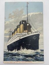 Antique postcard white for sale  HULL