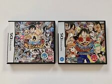 Nintendo Ds One Piece Gigant Battle! Conjunto de versões 1 e 2 do Japão comprar usado  Enviando para Brazil