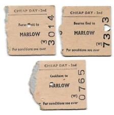 Railway ticket marlow for sale  CHESTER
