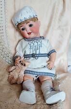 Antique German Character Heubach Koppelsdorf Toddler Bisque Doll 18.5'' for sale  Shipping to South Africa