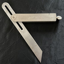 Vintage 1950s Craftsman 8" Sliding T Bevel Square Stainless Blade Underline "C" for sale  Shipping to South Africa