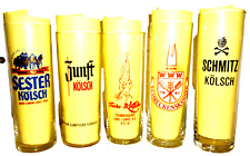 25 Kolsch Variety-3 Cologne Koln German Beer Glasses for sale  Shipping to South Africa