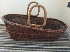 Wicker moses basket for sale  TELFORD