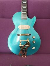 Les Paul electric guitar, local luthier, single cut middle pickup P90 LP blue comprar usado  Enviando para Brazil