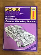 Haynes workshop manual. for sale  MAIDSTONE