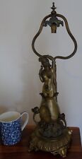 Antique bronze lamp for sale  PETERSFIELD