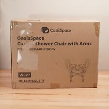 OasisSpace Bath Seat Shower Chair with Removable Arms Bathroom Bathtub U-Shaped, used for sale  Shipping to South Africa