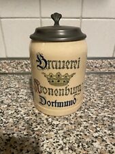 Bierkrug brauerei kronenburg gebraucht kaufen  Leimen