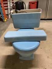 Vintage blue toilet for sale  Bristow