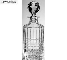 Used, Tiffany & Co Plaid cut limited edition crystal Whiskey Decanter for sale  Shipping to South Africa