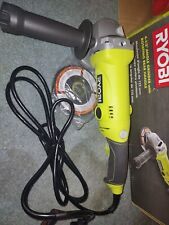Ryobi AG454 Corded 4.5 inch Angle Grinder, used for sale  Shipping to South Africa